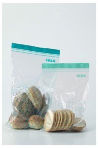 Ikea Küçük-Büyük Kilitli Buzdolabı Poşeti 30'lu