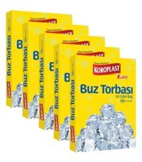 Koroplast Orta Bölmeli Kilitli Buz Torbası 5x196'lı