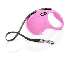 Flexi New Classic S Boyun Köpek Tasması Pembe