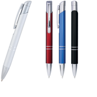 Mikro 1001Bp-30 Metal Tek Renkli Siyah Tükenmez Kalem