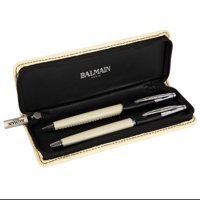 Balmain 10606200 Millau Metal Tek Renkli Siyah 2'li Tükenmez Kalem