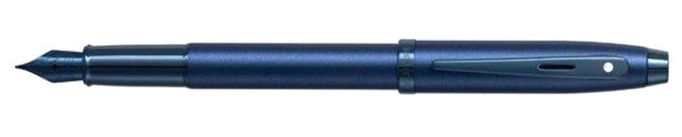 Sheaffer 9371-0 100 Metal Tek Renkli Mavi Tükenmez Kalem