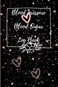 Blood Pressure And Blood Sugar Log Book Jones, Maria Independently Publıshed