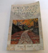 Forty Studies That Changed Psychology: Explorations İnto The History Of Psychological Research Roger R. Hock Pearson