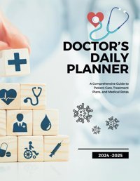 A Doctor'S Daıly Planner: A Comprehensive Guide To Patient Care, Treatment Plans, And Medical Rotas Lee, Cindy O. Independently Publıshed