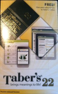 Taber'S Cyclopedic Medical Dictionary (Deluxe Gift Edition Version) F. A. Davis Company
