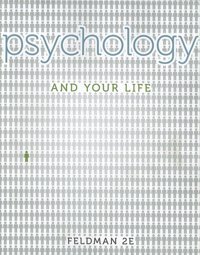 Psychology And Your Life Feldman, Robert Mcgraw-Hill