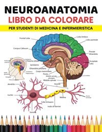 Neuroanatomia Libro Da Colorare Per Studenti Di Medicina E İnfermieristica: Un Modo Semplice Ed Efficace Per İmparare La Neuroanatomia Il Cervello Umano E İl Sistema Nervoso Per Test Ed Esami Studio Colpı Independently Publıshed