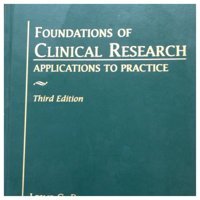 Foundations Of Clinical Research: Applications To Practice (3Rd Edition) Leslie G. Portney Pearson