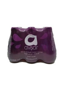 Avşar C Plus Karadutlu Frenk Üzümlü Soda 6'lı 200 ml