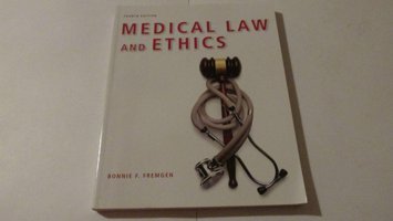 Medical Law And Ethics (4Th Edition) Fremgen, Bonnie F. Pearson