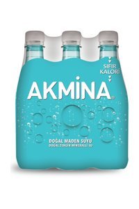 Akmina Doğal Maden Suyu 6'lı 330 ml