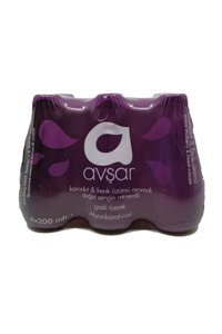 Avşar Karadutlu Frenk Üzümlü Soda 6'lı 200 ml