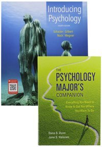 Introducing Psychology 4E And The Psychology Major'S Companion Schacter, Daniel L. Worth Publishers