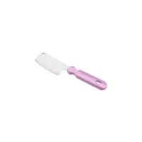 Ebrulihomeart Çok Amaçlı Mini Lila Plastik Saplı 19 cm Düz Satır