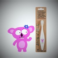 Jack N' Jill Kids Koala Ultra Soft Manuel Çocuk Diş Fırçası Beyaz