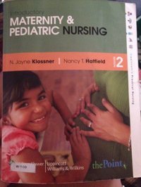 Introductory Maternity And Pediatric Nursing Klossner, N. J. Lippincott Williams And Wilkins