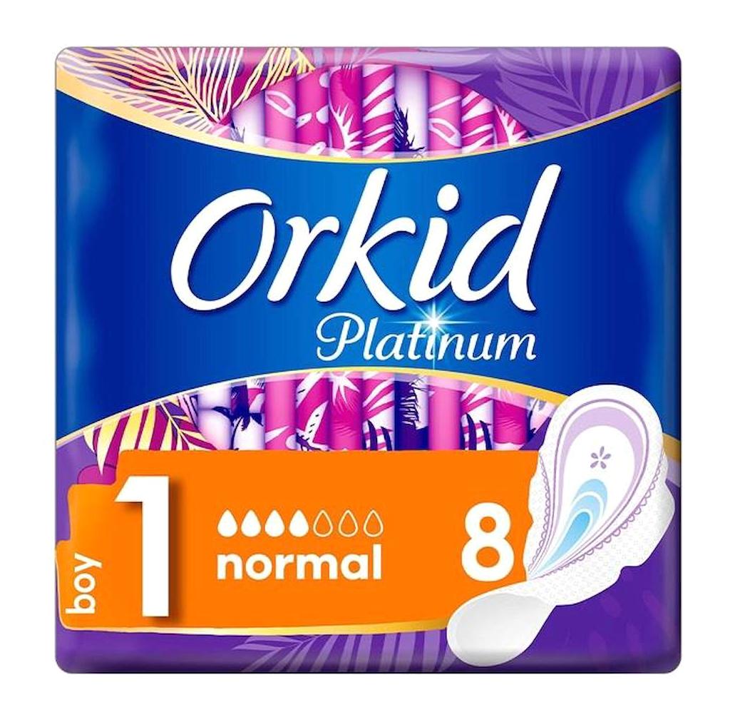 Orkid Platinum İnce 8'li Hijyenik Ped