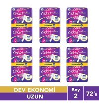 Orkid Anne Kız Paketi İnce 12'li Hijyenik Ped 6 Adet
