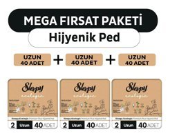 Sleepy Ecologic Organik Antialerjik İnce 40'lı Hijyenik Ped 3 Adet