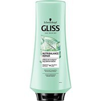 Gliss Nutribalance Huş Ağacı Suyu Besleyici Boyalı Tüm Saçlar için Kadın Saç Kremi 360 ml