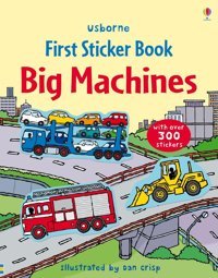 Big Machines Sticker Book (First Sticker Books Series) Taplin, Sam Usborne Publishing Books Ltd