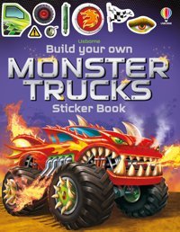Build Your Own Monster Trucks Sticker Book (Build Your Own Sticker Book) Tudhope, Simon Usborne