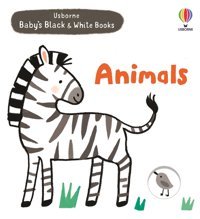 Baby'S Black And White Books: Animals Cartwright, Mary Usborne