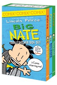 Big Nate: Triple Decker Box Set: Big Nate: What Could Possibly Go Wrong? And Big Nate: Here Goes Nothing, And Big Nate: Genius Mode Peirce, Lincoln Harper Collıns