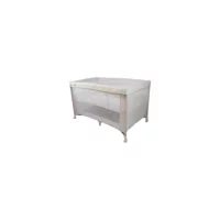 Sunny Seul 15 kg Kapasiteli Ayarlanabilir Taşınabilir Katlanabilir Ara Katlı 70x120 cm Sallanan Anne Yanı Park Yatak Bej