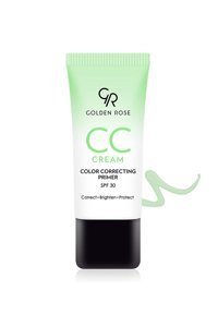 Golden Rose Color Correcting Primer Green Güneş Koruyuculu CC Krem 25 ml