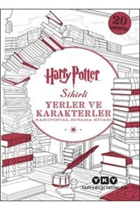 Harry Potter Sihirli Yerler Ve Karakterler - Kartpostal Boyama Kitabı Yapı Kredi Yayınları