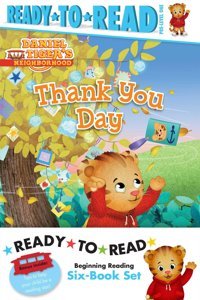 Daniel Tiger Ready-To-Read Value Pack: Thank You Day; Friends Help Each Other; Daniel Plays Ball; Daniel Goes Out For Dinner; Daniel Feels Left Out; Daniel Visits The Library Simon Spotlight