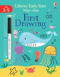 Early Years Wipe-Clean First Drawing Greenwell, Jessica Usborne