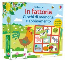 In Fattoria. Con 4 Cartelle. Con 36 Carte (Giochi Di Memoria E Abbinamento) Nolan, Kate Usborne