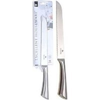 Galeri Kristal Çelik Tırtıklı Plastik Bıçak 33 cm