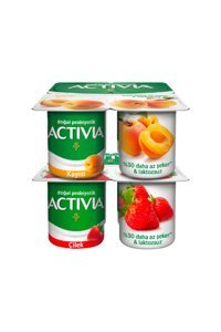 Activia Meyveli Kaymaksız Yoğurt 8x100 gr