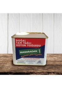Masaradan Tam Yağlı Koyun Kaymaksız Yoğurt 3 kg