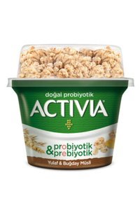 Activia Probiyotik Yulaflı Buğdaylı Kaymaksız Yoğurt 140 gr