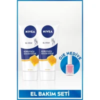 Nivea Bal Mumu Ballı Tüm Ciltler Organik Vegan Parfümlü El Kremi 2×75 ml