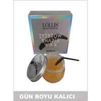Lollis Şeffaf Wax Kaş Sabitleyici