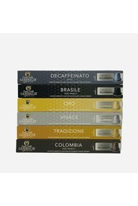 Gran Caffe Garibaldi Decaffeinato-Brasile-Oro-Vivace-Tradizione-Colombia 6x10'lu Kapsül Kahve