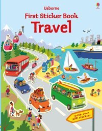 First Sticker Book Travel Sean Longcroft Usborne