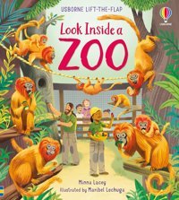 Look Inside A Zoo [Hardcover] Minna Lacey Usborne