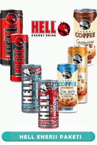 Hell Energy Enerji İçeceği 7 Adet 250 ml