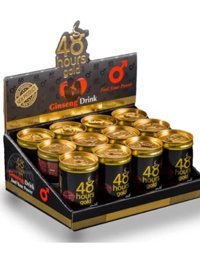 48 Hours Nar Aromalı Enerji İçeceği 12 Adet 100 ml