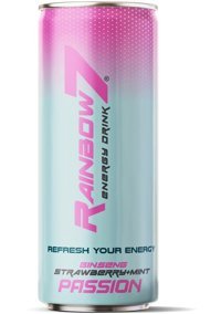 Rainbow7 Çilek Aromalı Enerji İçeceği 250 ml