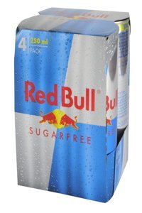Red Bull Sporcu Enerji İçeceği Şekersiz 4 Adet 250 ml