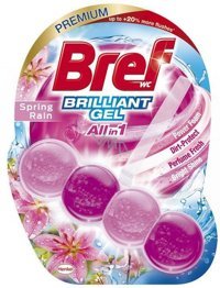 Bref WC Brilliant Gel Tekli Paket Tuvalet Bloğu Çiçek