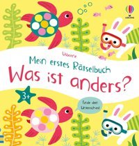 Mein Erstes Rtselbuch: Was İst Anders?: Mitmachbuch Mit Altersgerechten, Vielfltigen Finde-Den-Unterschied-Suchbildern Ab 3 Jahren Usborne Publishing Books Ltd